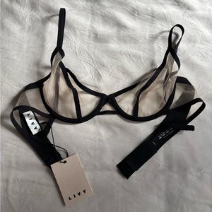 NWT LIVY underground wire balcony bra